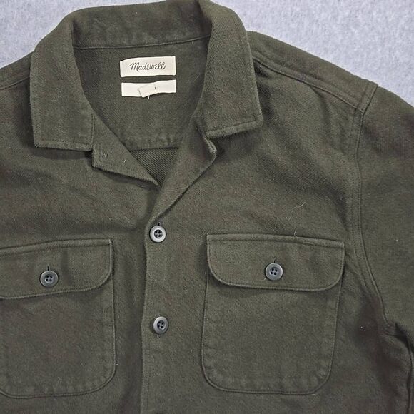 Madewell Other - Madewell Shirt Easy Fit Work Men’s Size Medium Heavy flannel Shacket